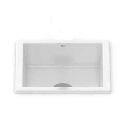 Cuba Sobrepor ou Embutir Roca Óptica branco 33cm