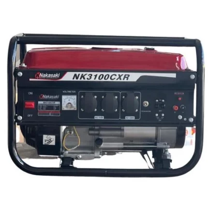 Gerador Portátil Nakasaki Nk3100cxr Bivolt 3.1 Kw Monofásico